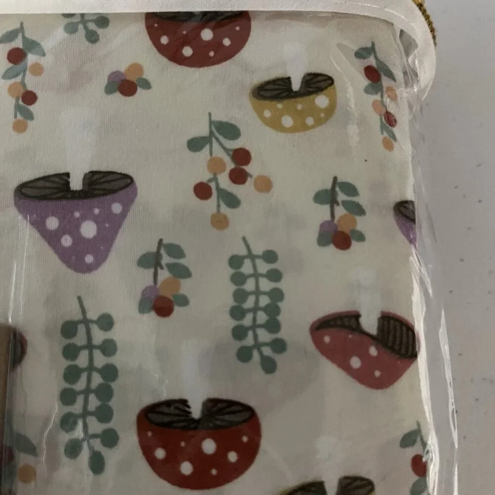 Enchanted Sheet Set Twin XL All‎ Over Colorful Mushroom Print Retro 70s Whimsy